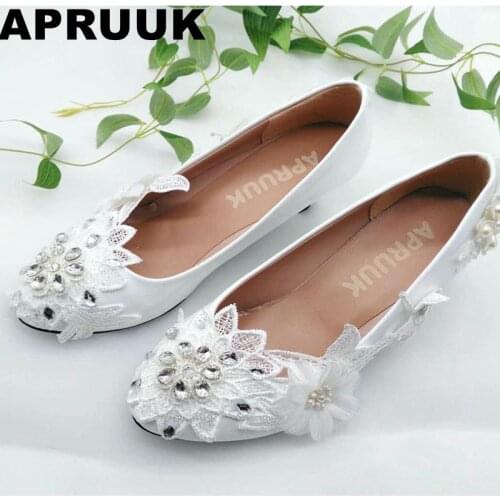 Lace middle heel wedding shoes bride sexy crystal silver rhinestones party dress shoes woman sweet handmade newest bridal shoes