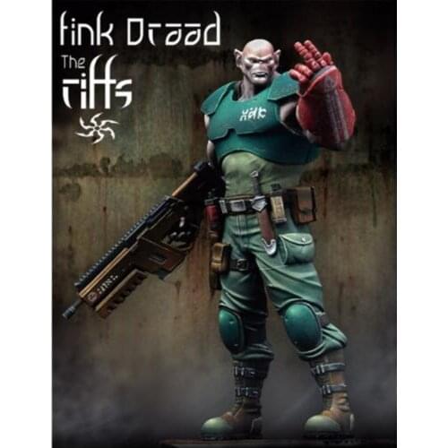 New Unassembled 1/24 75mm Science fiction Warrior Resin Kit DIY Toys Unpainted resin model