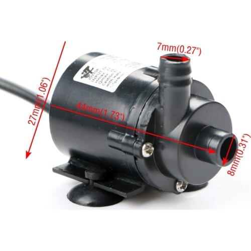 NEW DC 12V 280L/H Water Pump Micro Brushless Motor Submersible Pump For Aquarium Fountain Waterproof IP68