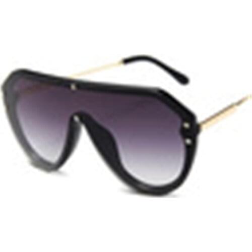 Integrated Sports Oversized Siamese Night Vision Windshield Driving Sunglasses Women Men