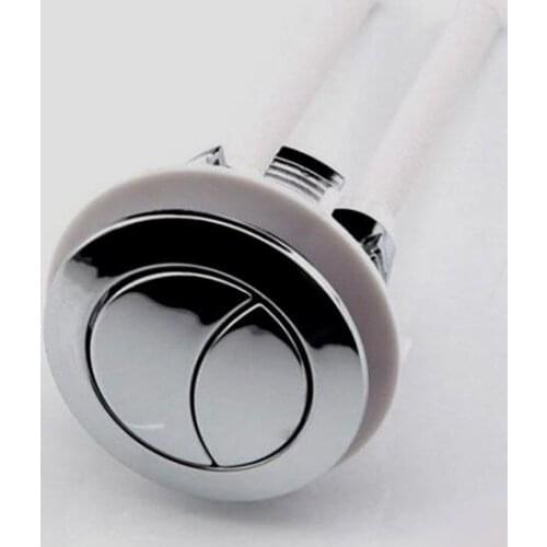 38/48/58mm Dual Push Button Universal Flush Toilet Seat Water Tank Valve WC Double 2 Rods Bathroom Toilet Water Switch