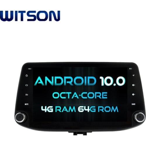 WITSON ANDROID 10.0 CAR DVD PLAYER FOR HYUNDAI I30 2018 CAR RADIO
