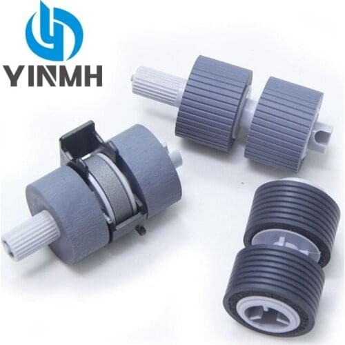 1SETS PA03338-K011 PA03576-K010 Pick Roller Brake Roller for Fujitsu fi-6670 fi-6770 fi-6750 fi-6750s fi-5750C fi-5650C fi-5650