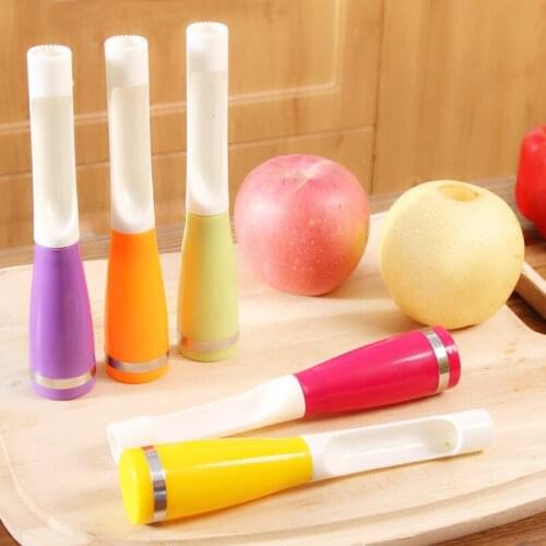 1PC Apple Corer Cutter Fruit Vegetable Tools Kitchen Gadgets Creative Seeder Utensilios De Cocina Cuisine Sembradoras OK 0287