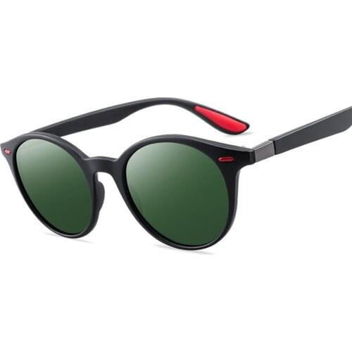 Bohosco Polarized Sunglasses UV400 Men Women Driving Classic Round Sun Solar Glasses Male Fashion Eyewear Eyewear