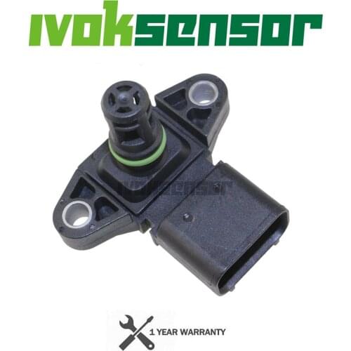 Intake Air Manifold Absolute Boost Pressure MAP Sensor For 2000-2007 FORD TRANSIT MONDEO III B5Y 2.0 2.3 2.4 1827054 1C1A9F479AA