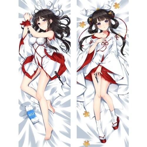 Girl Cafe Gun Pillowcase Coscase Japanese Anime Shi Wuxia Hugging Pillow Cover Case Dakimakura Body Pillow Case