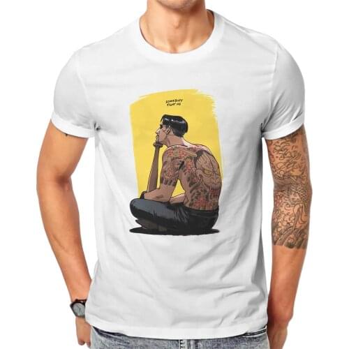 Yakuza Kiwami Majima Yumi Game TShirt for Men Yellow Soft Leisure Tee T Shirt High Quality New Design Loose