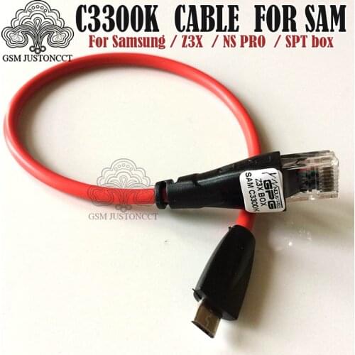 Cable for C3300k For Samsung I9300 I9100 For Nspro box SPT box for z3x pro box set