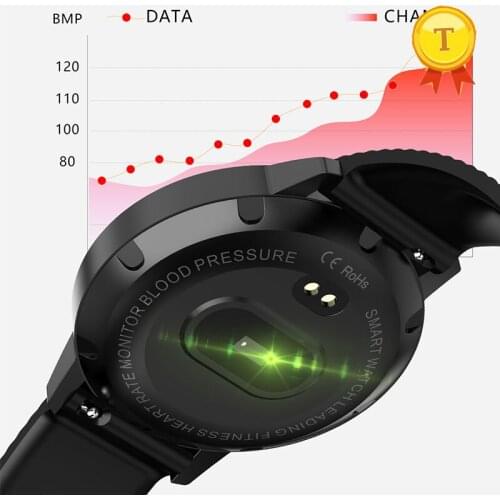 Best selling touch screen big round smart watch for Women Blood Pressure Heart Rate SmartWatch Men Fashion Sport band phonewatch