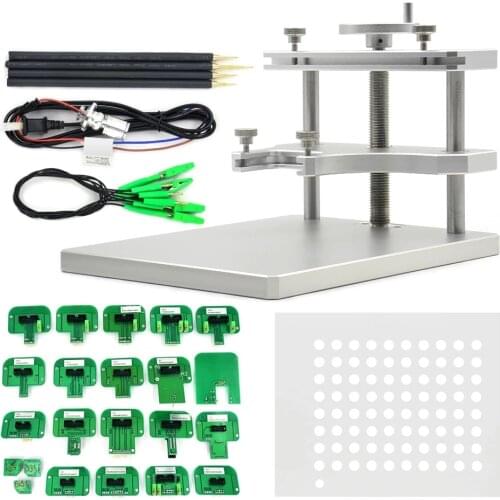 Newest Stainless Steel LED BDM Frame BDM Probe 22PCS Adapter ECU Chip Tuning Tools Red Board Pens For Ktag KESS FGTECH Free Ship