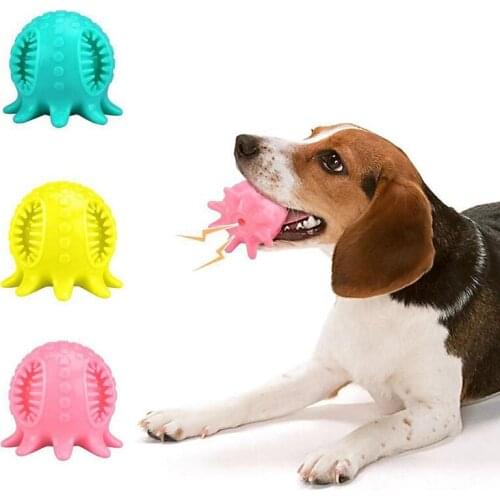 Squeak Octopus Puppy Dog Toy Bite Resistant Pet Chew Toys for Small Meidum Dogs Mascotas Accessories Clean Teeth Puppy Supplies