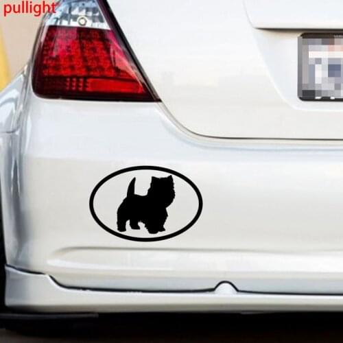 Attractive Classic West Highland Terrier Dog Decal Sticker Car Decal Jdm