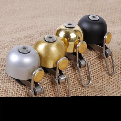 Retro Brass Bell Bicycle Super Loud Bell Big Horn Safety Warning Bell Road Mountain Bike Bell Riding General Equipment