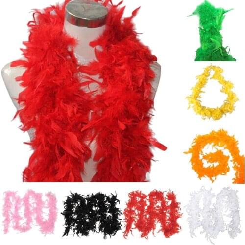 Scarf for women handkerchief Fancy Dress Feather Boa Burlesque Showgirl Hen Night Festival Ornamental Scarf bandana hot sale