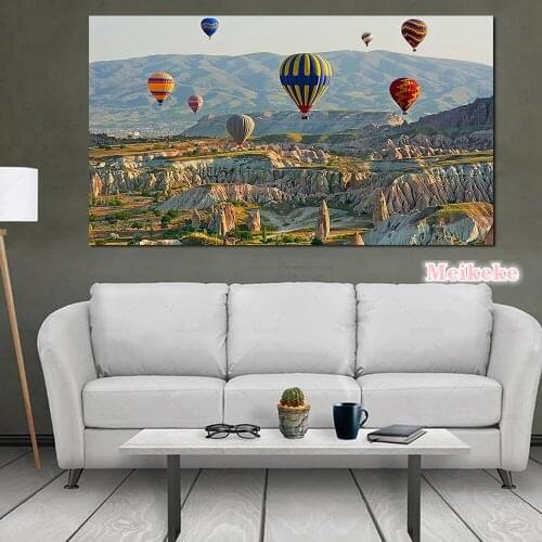 Istanbul Turke Hot Air Balloon 5D DIY diamond painting full square/round drill 3d rhinestone mosaic set diamond embroidery sale