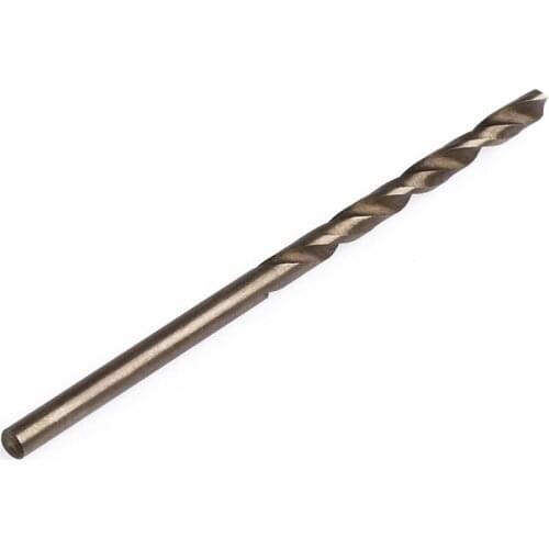 10Pcs 2.5mm M35 Round Shank HSS-Co Cobalt Twist Drill Spiral Drill Bit