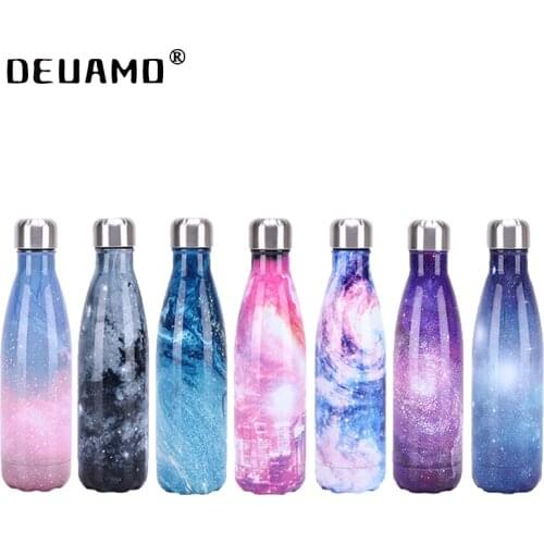 Starry Sky Series LOGO Custom Thermos Bottle Vacuum Bottles Stainless Steel Water Bottle for drinkingPortable Sports Gift Cups