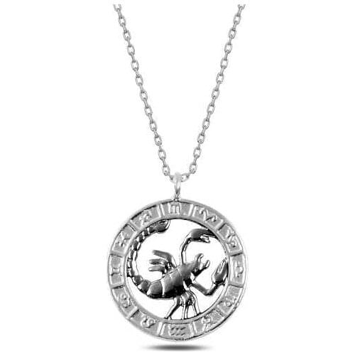 Tevuli 925 Sterling Silver Scorpio Zodiac Pendant