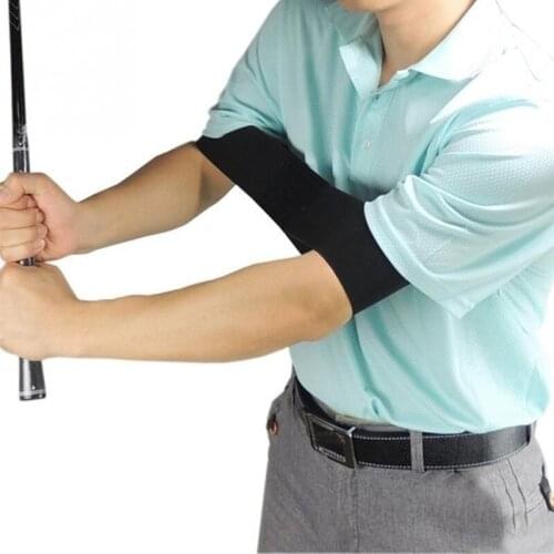 Golf Swing Trainer Correction Belt Practicing Guide Gesture Alignment Training Aids Correct Swing Trainer Elastic Posture Band