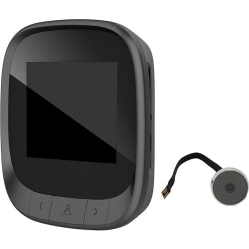 2.4 Inch Camera Door Digital Peephole Smart Camera HD Home Visible Intercom Video Doorbell Camera Voice Phone DD3S