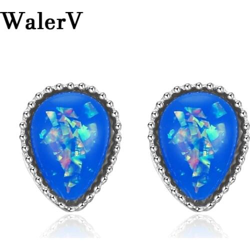 WalerV Women's Silver Earrings