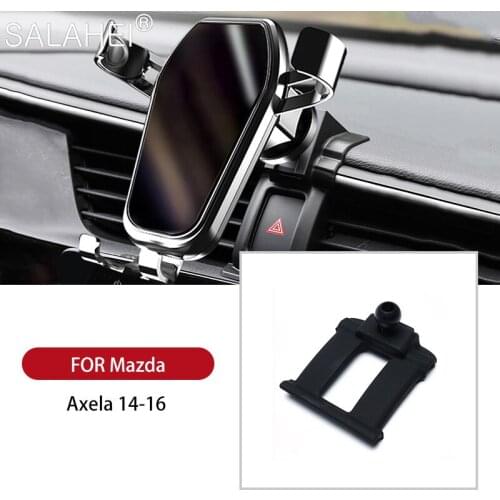 Car Mobile Phone Holder for Mazda 3 Axela BM 2014 2015 2016 Charging Telephone Bracket Support Accessories for Smartphone Style