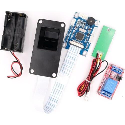 DIY 5V Biometric Fingerprint Relay Output Car ignition Elevator device control Fingerprint Lock Door Access Control