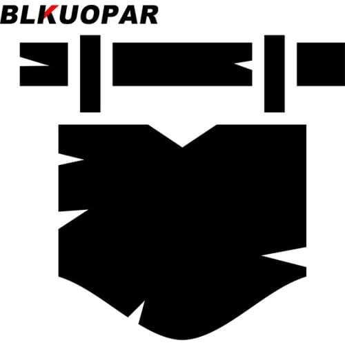 BLKUOPAR for Hanging Sign Car Stickers Fashionable Cute Decals Creative Scratch-Proof Windshield Air Conditioner Decoration