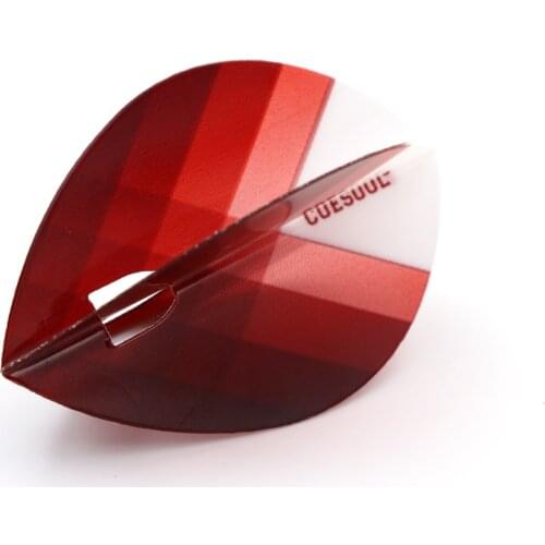 CUESOUL Dart Flights for AK6 Dart Stem Foldable Flights-TearDrop Shape