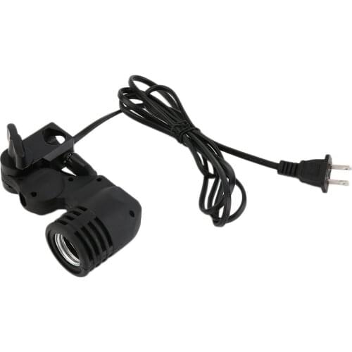 Lamp Holder E27 Socket Flash Photo Lighting Bulb Holder for Photography Studio US / EU Plug Drop Shipping Black Piece ON/OFF