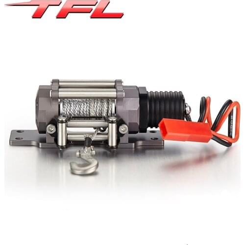 TFL RC Scale 1/10 Electric Winch With Single Motor Alumiunm Alloy For RC Rock Crawler C1616-03
