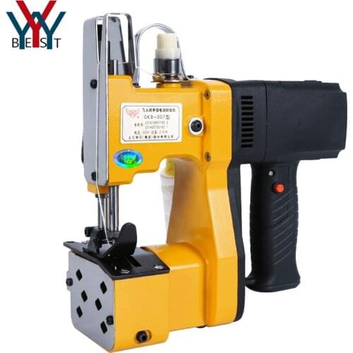 Electric Sewing Machine Portable Automatic Packaging Home Textile Industry Woven Bag Mini Sealing Machine Overlock Sealer