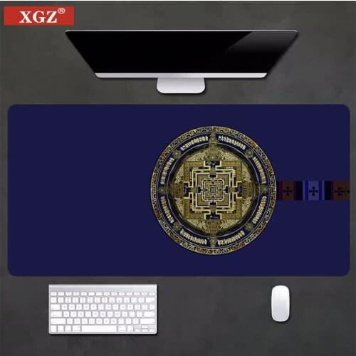 XGZ 80x30cm Interesting Graphics Big Game Mouse Pad Computer Player Keyboard Table Non-slip 40x90cm