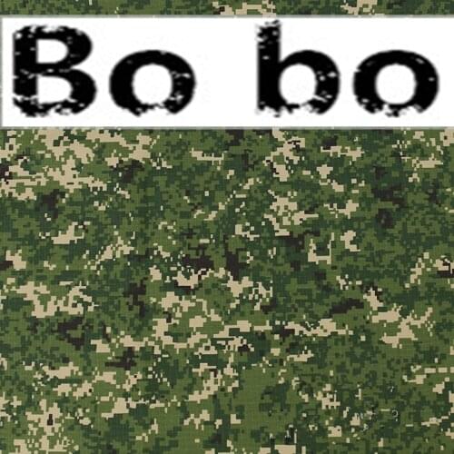 Polyester/cotton TC plaid camouflage clothing fabric