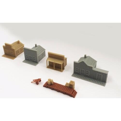Outland Models Old West Small House Set N Scale 1:160 Train Railway Layout