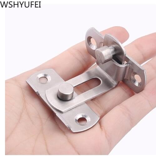 90 degree right angle lock sliding door cabinet kitchen small room cabinet door buckle sliding door lock hardware accessories