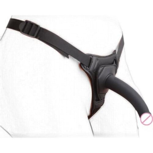 CamaTech Strap On Realistic Dildo Pants For Woman Lesbian Silicone Dildo Panties Adjustable Strapon Penis Harness Female Sex Toy