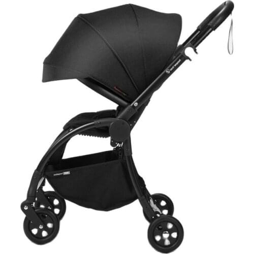 Luxury baby stroller high landscape two-way light foldable, sitting and lying newborn baby travel stroller