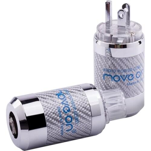 Move on NCF Nano power rhodium plating supply plug grade high end 15A 125V /10A 250V AC US & EU version can choose