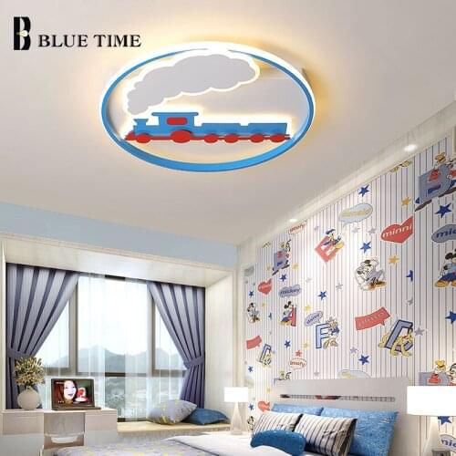 BLUE TIME Modern Led Ceiling Light For Living room Bedroom Light Chandelier Ceiling Lamp Children Light Carton Ceiling Fixtures