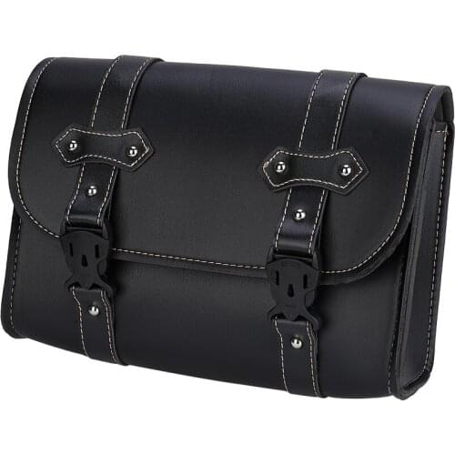 PVC Bag Motorcycle Saddle Bag Sissy Bar Bags Storage Tool Pouch For Honda Shadow For BMW R1200GS Motorcycle tool bags Universal