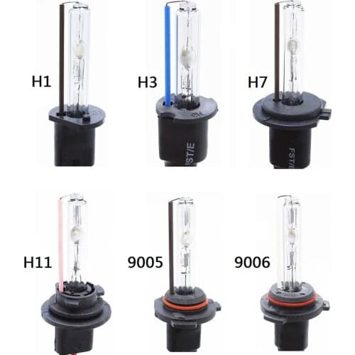 35W Auto Car Headlight Bulbs HID Xenon Light H1 H3 H7 H11 9005 HB3 9006 HB4 880 H27 Replacement Headlamp 3000k 4300K 5000K 6000K