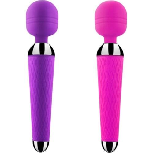 Wireless Dildos AV Vibrator Magic Wand for Women Clitoris Stimulator USB Rechargeable Massager Sex Toys for Muscle Adults