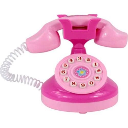 Children Kid Boy Girl Mini Kitchen Electrical Appliance Telephone Toy Set Early Education Dummy Household Pretended Play House