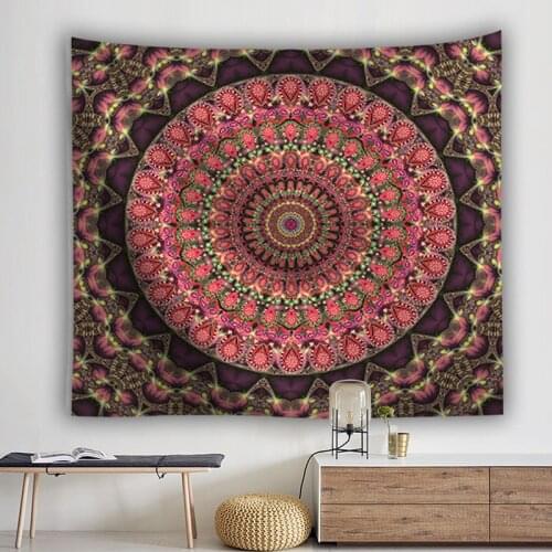 Aesthetic decor tapestry wall tapiz mandala wall fabric beach blanket