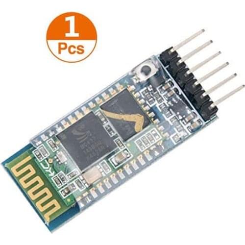 HC-05 Wireless Bluetooth RF Transceiver Master Bluetooth Module 6 Pin Wireless Serial Port Communication BT Module for Arduino