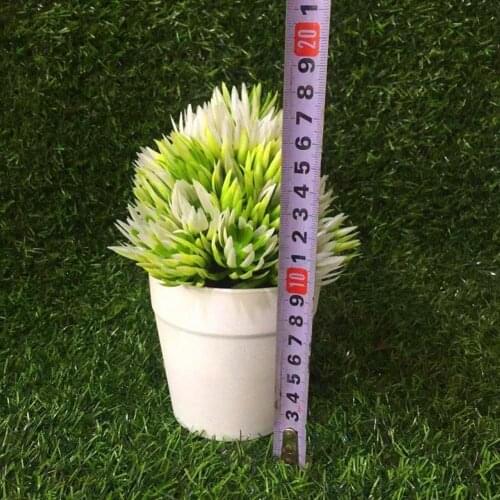 Artificial Flower Succulent Plant Pot Bonsai Home Balcony Office Desktop Decor