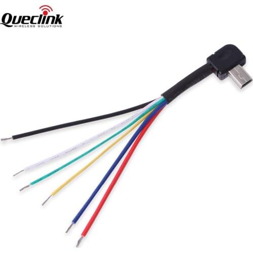 A Mini USB Cable Be Used To Wire Out The Interfaces On The Mini USB Connector Of Queclink GL200 GL300 GL300VC GL300W GL3028W