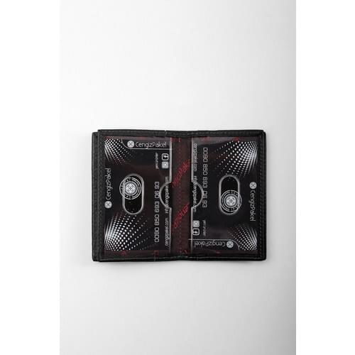 Cengiz Pakel Leather Black Card Wallet 2305T